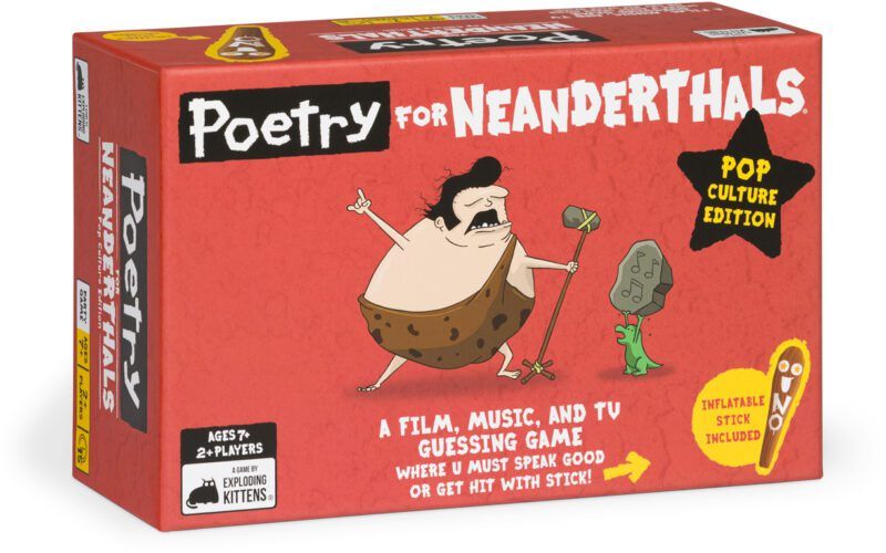 Poetry for Neanderthals