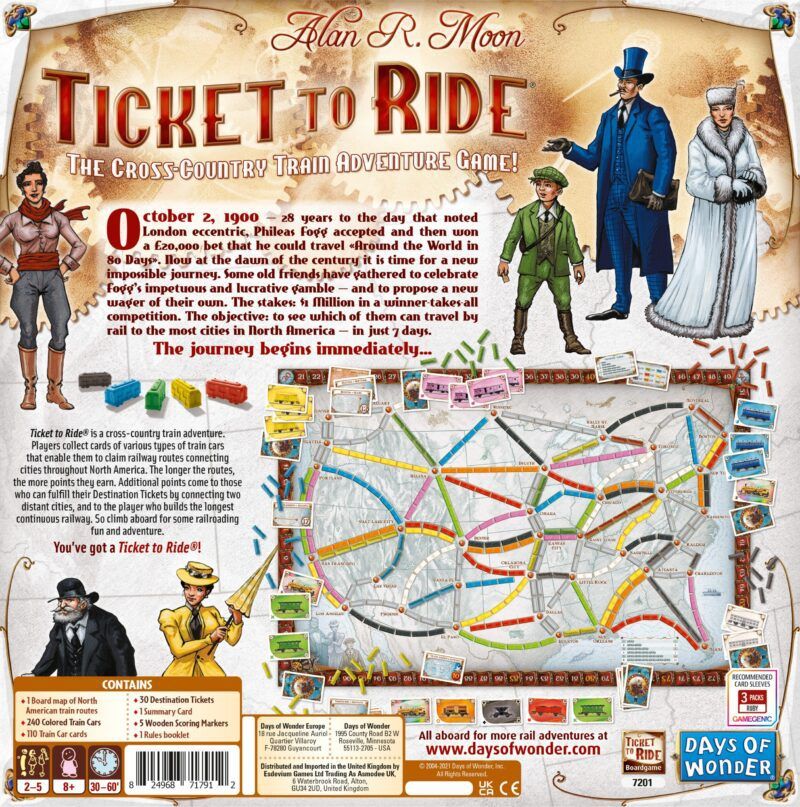 Ticket to Ride Reverse